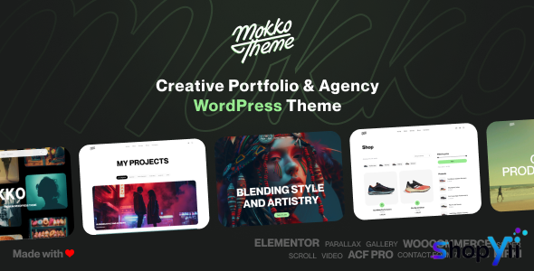 Mokko v1.2.1 - Creative Portfolio & Agency WordPress Theme