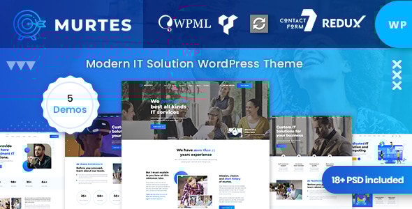 Murtes v1.1.0 - IT Solutions Services WordPress Theme