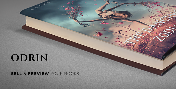 Odrin v1.3 - Book Selling WordPress Theme for Writers