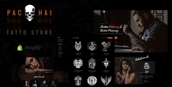Pachai v1.0 - Tattoo Shopify Store