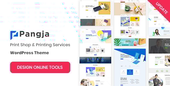 Pangja v1.2.8 - Print Shop & Printing Services WordPress theme