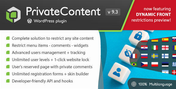 PrivateContent v7.23 - Multilevel Content Plugin