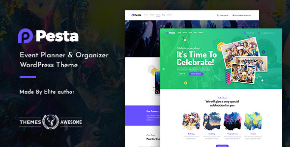 Pesta v1.3 - Event Planner & Organizer WordPress Theme