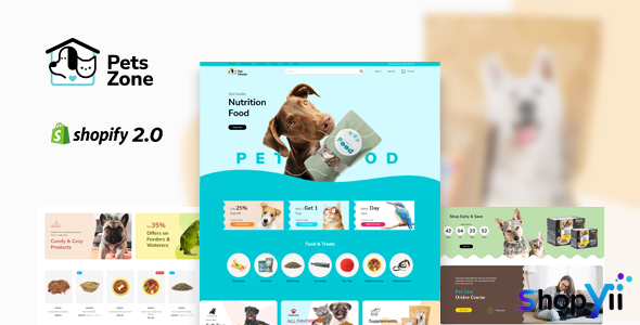 Petszone - Pets Shopify Theme