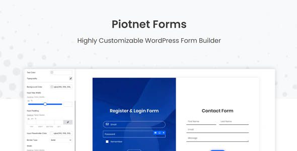 Piotnet Forms Pro 2.1.33 – WordPress Form Builder
