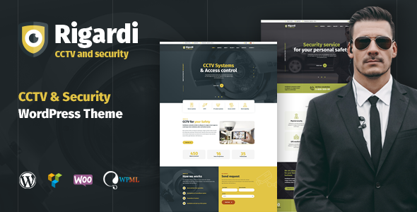 Rigardi v1.1.5 - CCTV Security Company & Body Guard WordPress Theme