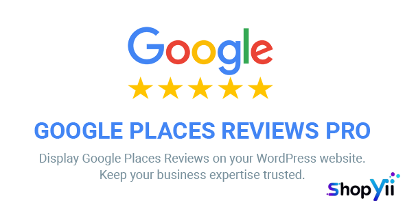 Google Places Reviews Pro v2.3.1 - WordPress Plugin