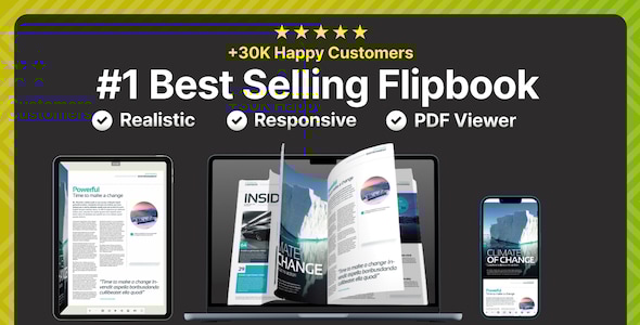 Real3D FlipBook v3.12 - WordPress Plugin