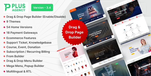PlusAgency v2.5 - Multipurpose Website CMS & Business Agency Management System - nulled