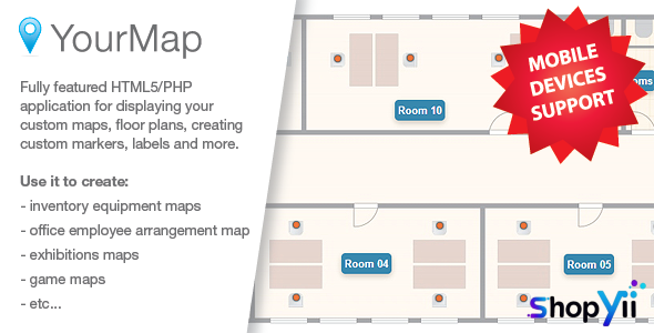 YourMap v1.12.2 - customizable maps with back-end panel
