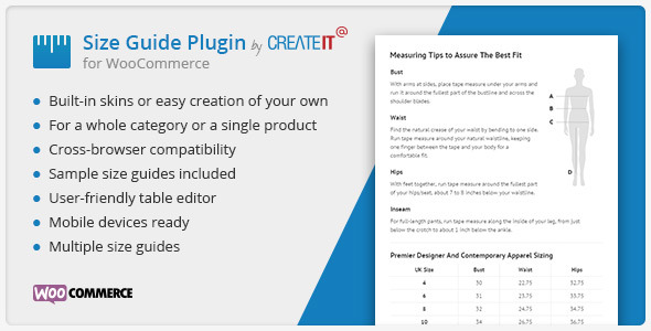 WooCommerce Product Size Guide v3.6.0