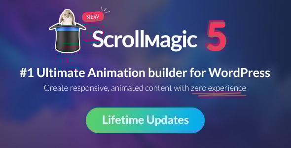 Scroll Magic v4.0.4 - Scrolling Animation Builder Plugin
