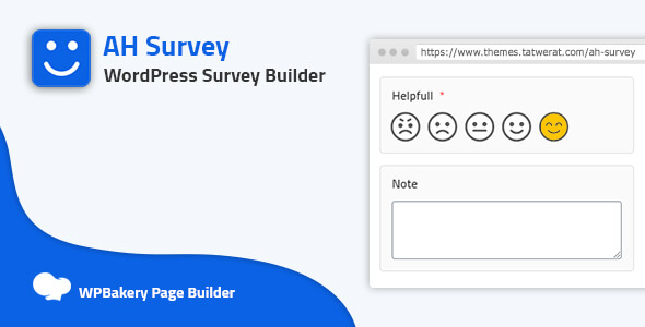 AH Survey v1.0.0 - Survey Builder With Multiple Questions Types