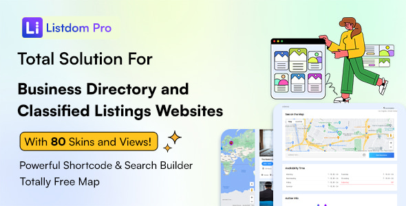 Listdom v1.6.1 – Advanced Directory and Listing Plugin