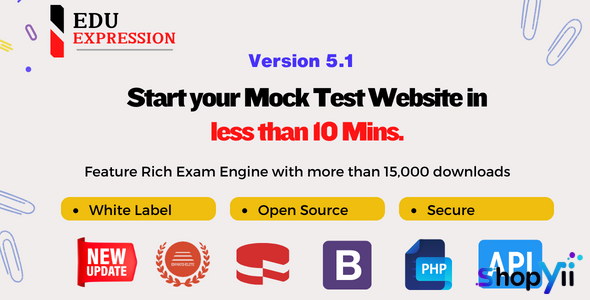 EduEx - Online Exam Software Elite