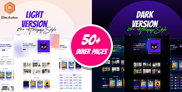 Enftomark v1.0 - NFT Marketplace Website template