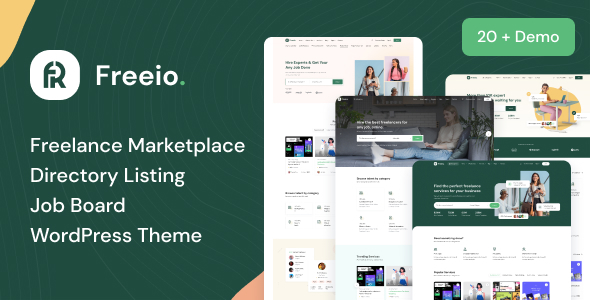 Freeio v1.0.6 - Freelance Marketplace WordPress Theme