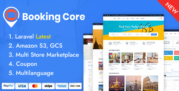 Booking Core v1.7.0 - Ultimate Booking System