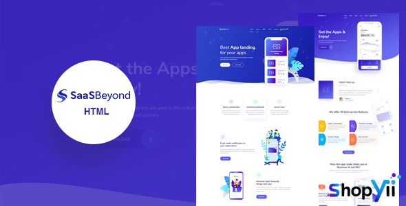 SassBeyond v1.0 - Sass & Software Landing Page Template