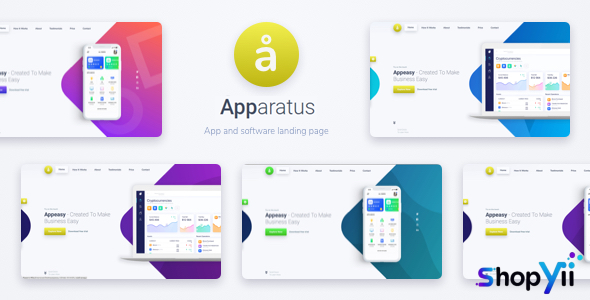 Apparatus v5.1.0 - A Multi-Purpose One-Page Landing Theme
