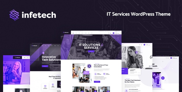 Infetech v1.0.4 - IT Services WordPress Theme