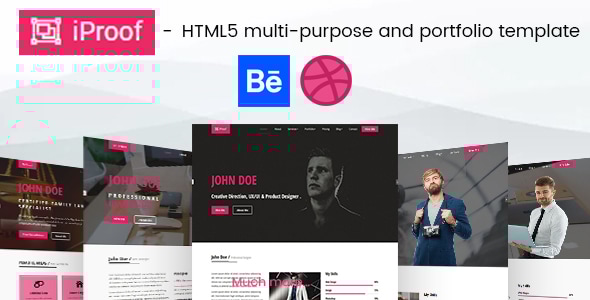 iProof v1.0 - Multipurpose HTML Template