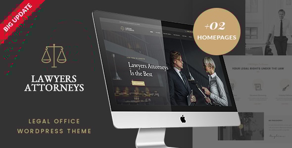 Lawyer Attorneys v3.2.5 - A Law Office WordPress Theme