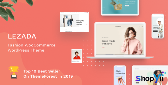 Lezada v2.7.7 - Minimal & Creative WooCommerce Theme