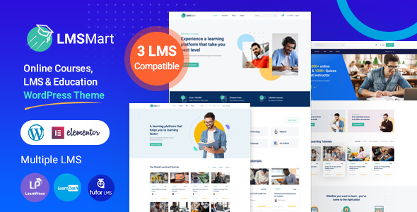 LMSmart v1.1.8 - Education WordPress Theme