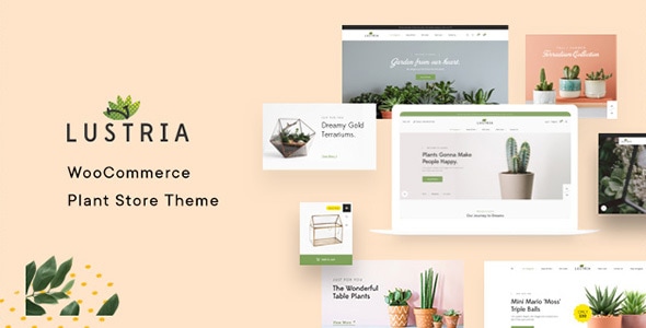 Lustria v1.7 - MultiPurpose Plant Store WordPress Theme