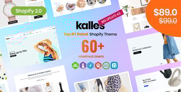 Kalles v2.5.1 - Clean, Versatile, Responsive Shopify Theme - RTL support