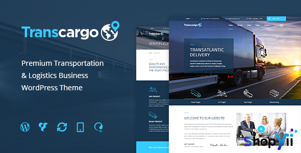 Transcargo v2.7 - Logistics & Transportation WP Theme