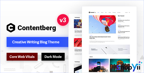 Contentberg Blog v2.1.0 - Content Marketing Blog