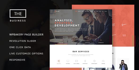 The Business v1.6.1 - Powerful One Page Biz Theme