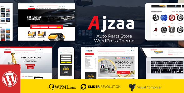 Ajzaa v2.4.2 - Auto Parts Store WordPress Theme