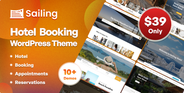 Sailing v4.1.6 - Hotel WordPress Theme