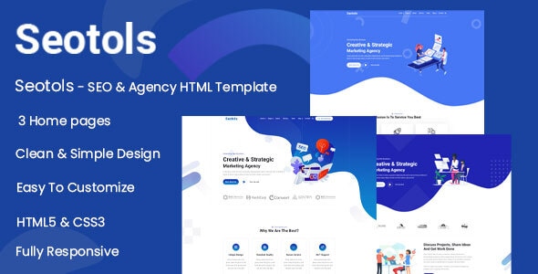 Seotols v1.0 - SEO And Agency HTML Template