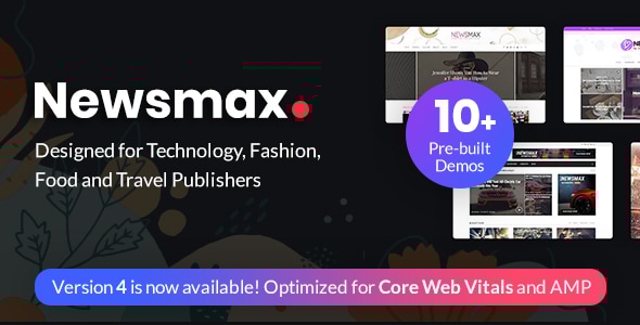 Newsmax v3.1 - Multi-Purpose News & Magazine Theme