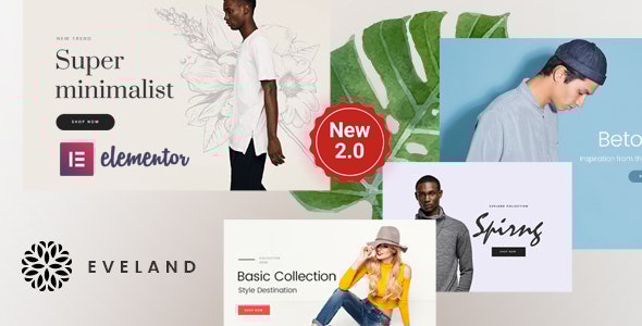 Eveland v2.1.4 – Modern AJAX enabled WooCommerce theme