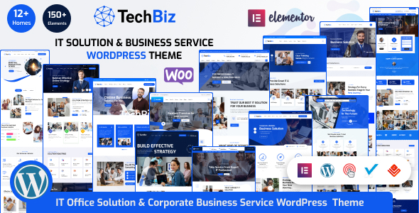 Techbiz v2.0 - Multipurpose IT Solution & Business Consulting WordPress Theme