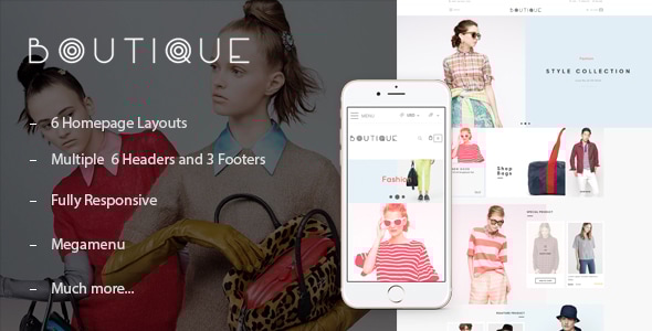 ST Boutique - Shopify Theme