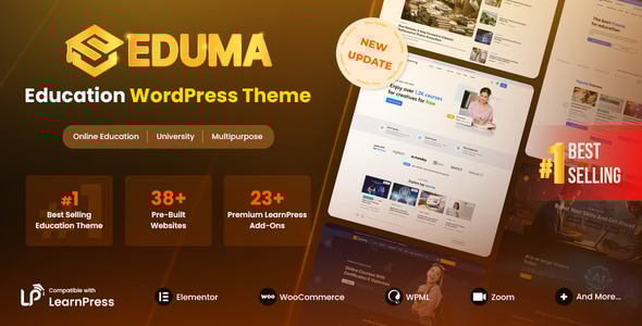 Eduma v5.2.6 - Education WordPress Theme
