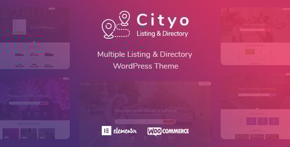 Cityo v1.1.31 - Multiple Listing Directory WordPress Theme