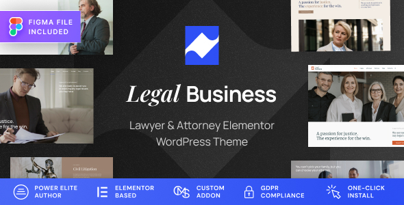 Legal Business v1.0.6 - Attorney & Lawyer WordPress Theme