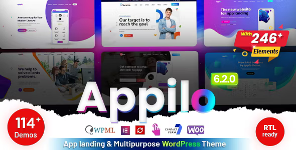 Appilo v5.1.2 - App Landing Page