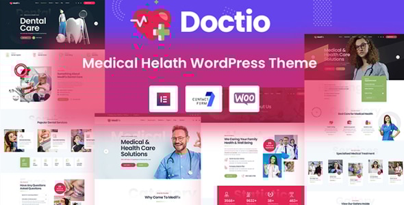 Doctio v1.0.6 - Medical Health WordPress Theme