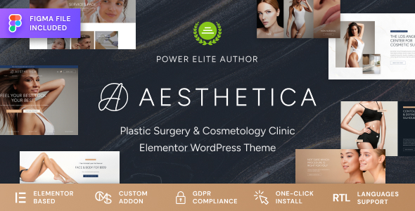 Aesthetica v1.0.1 - Plastic Surgery & Beauty Clinic WordPress Theme