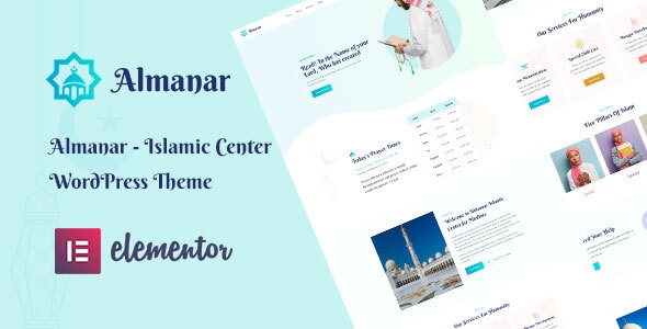 Almanar v1.0.4 - Islamic Center WordPress Theme