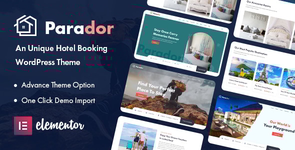 Parador v2.0.3 - Hotel Booking WordPress Theme