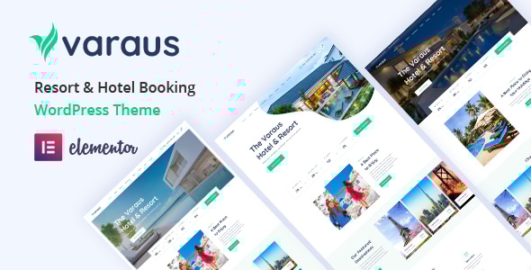 Varaus v1.0.4 - Hotel Booking WordPress Theme